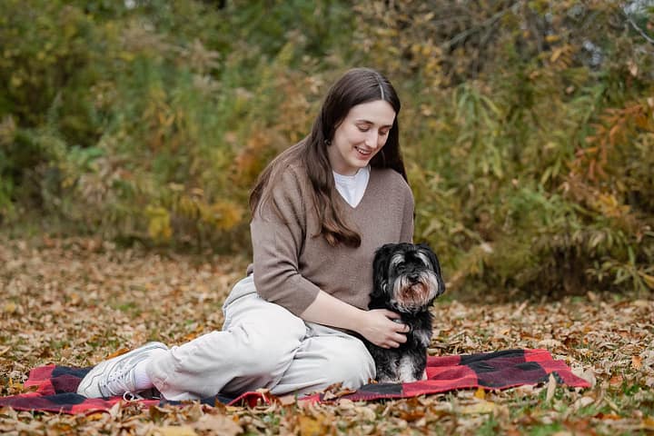 family and pet photos at James Smith Park