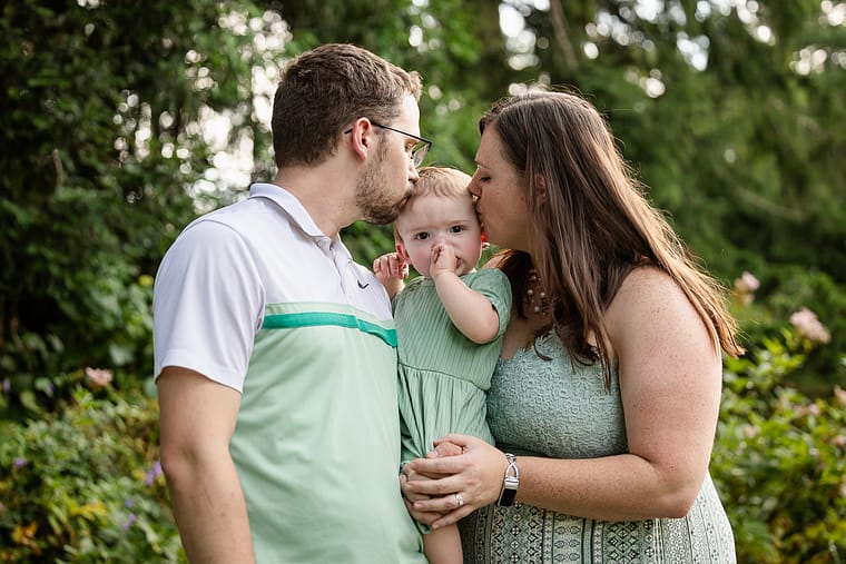 family photography at Rockway Gardens