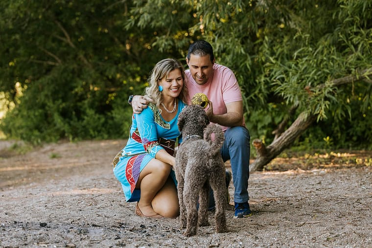dog and family photos taken by canovas photography.