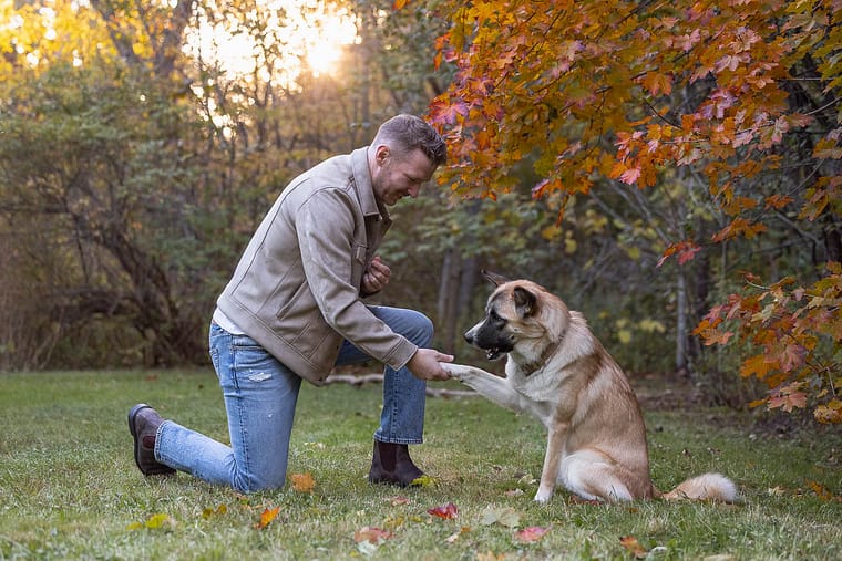 pet and family photography in Burlington.