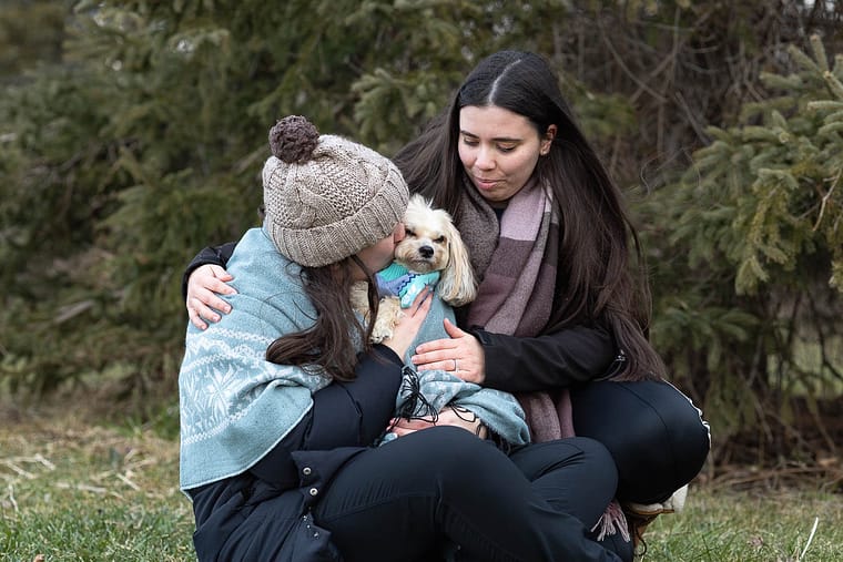 pet photoshoot session in Woodbridge.