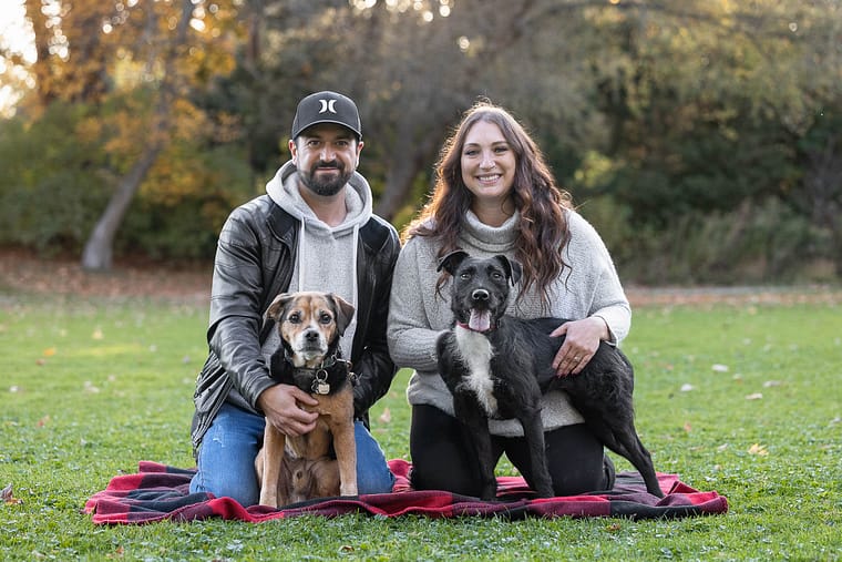 family photoshoot with dogs taken at Paletta mansion.