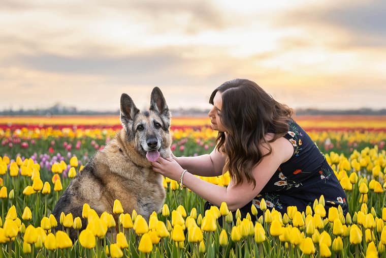 pet and family photo taken at TASC by Niagara Pet Photographer