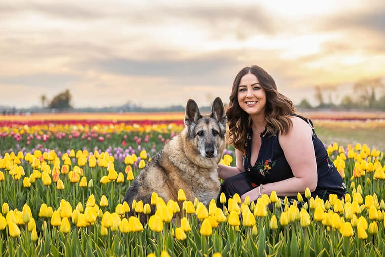 end of life pet photography session at TASC
